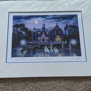 Haunted mansion portrait